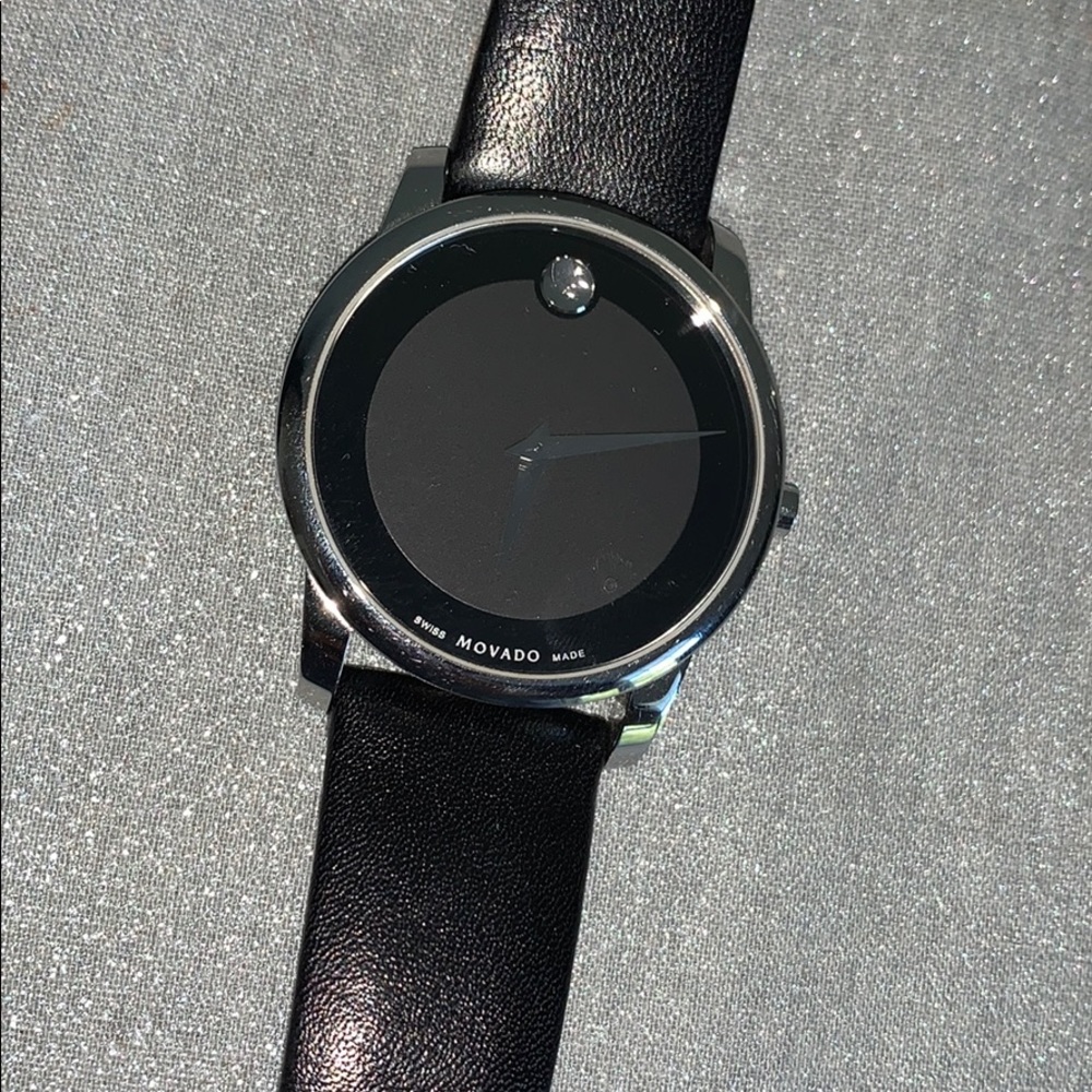 Men’s Movado watch black
